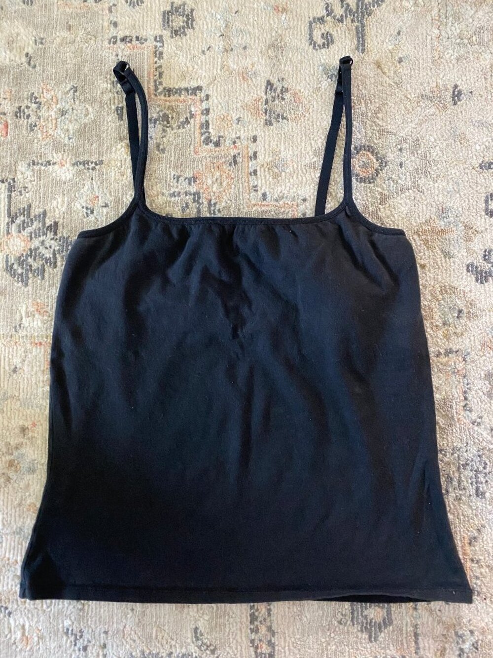J. Jill black stretch lined cami